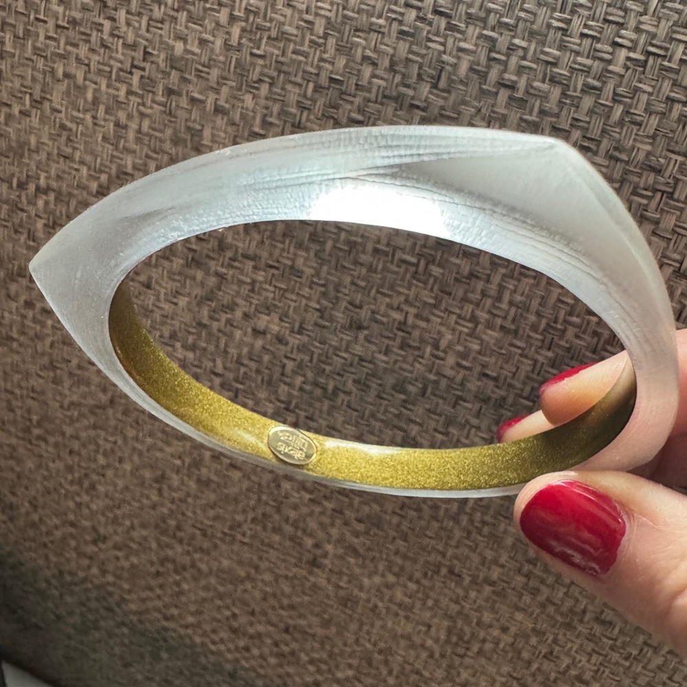 Alexis Bittar Soft Square Lucite Bracelet - Picture 4 of 10
